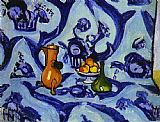 Blue Table-Cloth by Henri Matisse